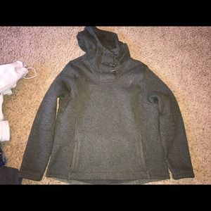 North Face Olive Green hoodie